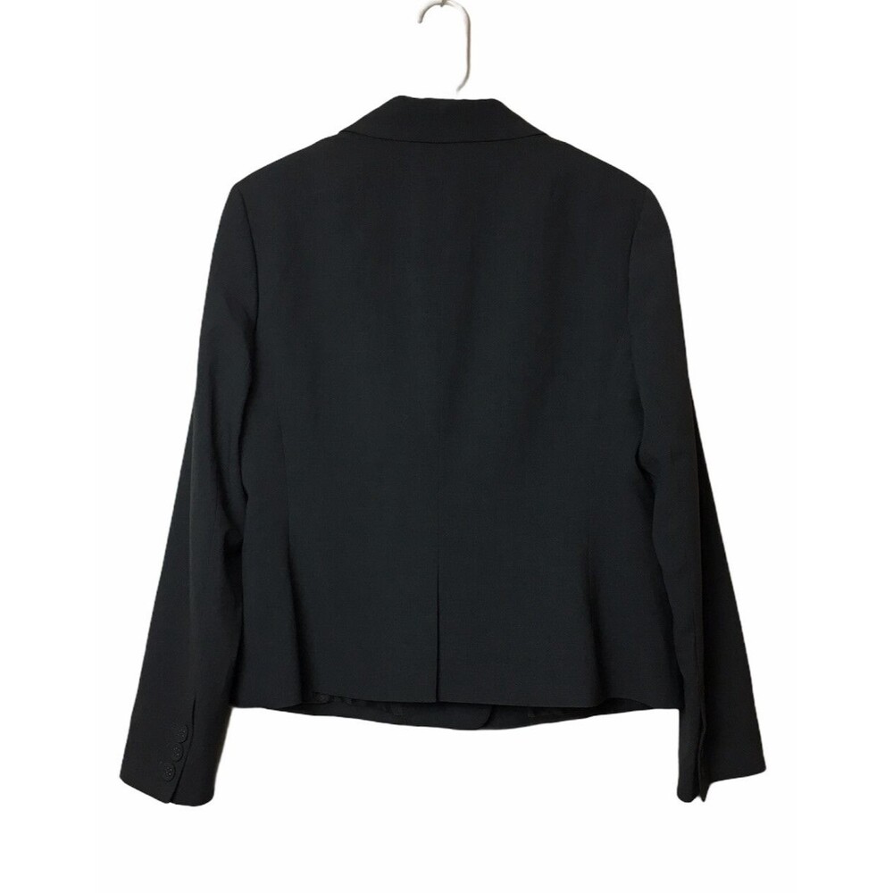 Nine West Blazer Business Jacket Women’s Gray Size 12  Button Closure - Picture 3 of 12